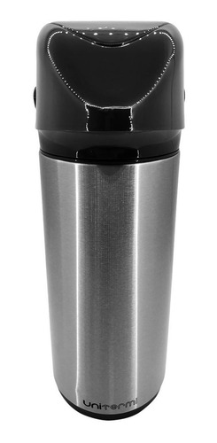 Imagem 2 de 6 de Garrafa Térmica Inox 1l Com Alça P/ Café Água Chá Unitermi