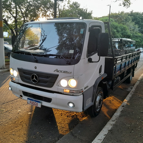 Mercedes-benz Accelo 815 2012 Carroceria Único Dono Km Baix