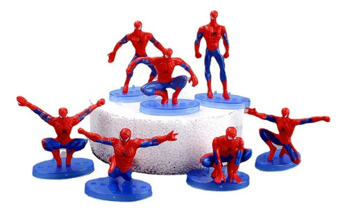 Topo Decoração De Bolo Festa Boneco Homem Aranha Spider-man