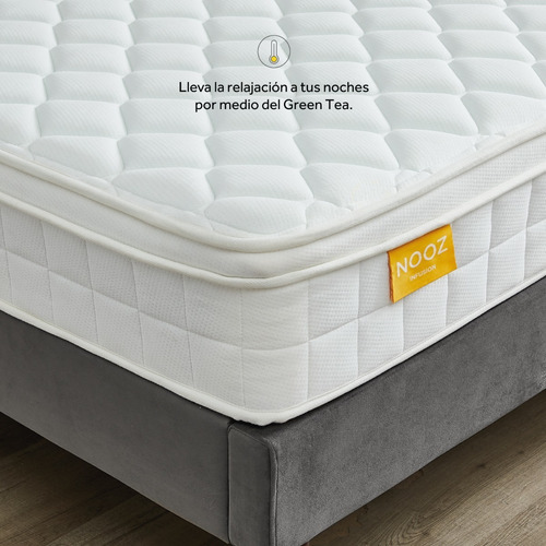 Colchón En Caja Nooz Responsive, King Size - Alto: 22cm