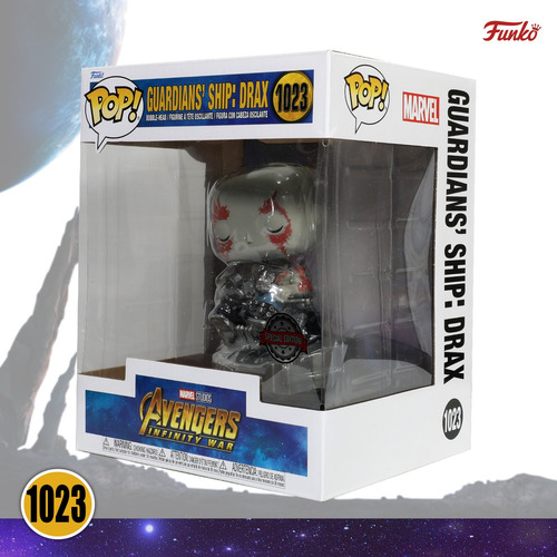 Funko Pop Drax En Benatar #1023 Marvel Avengers Deluxe