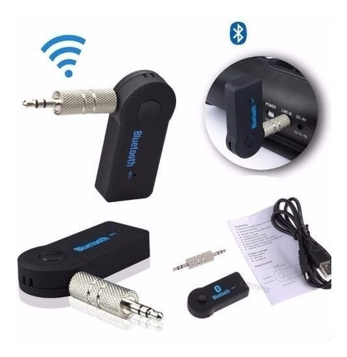 Receptor Inalambrico Bluetooth Audio 3.5mm Manos Libres