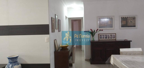 Imagem 11 de 30 de Apartamento Com 3 Dormitórios À Venda, 140 M² Por R$ 740.000,00 - Canto Do Forte - Praia Grande/sp - Ap0855