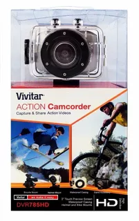 Vivitar Dvr785hd Hd Cámara De Acción Impermeable Camcorder