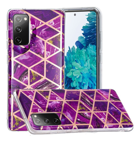 Funda De Tpu De Galvanoplastia Para Samsung Galaxy S20 Fe