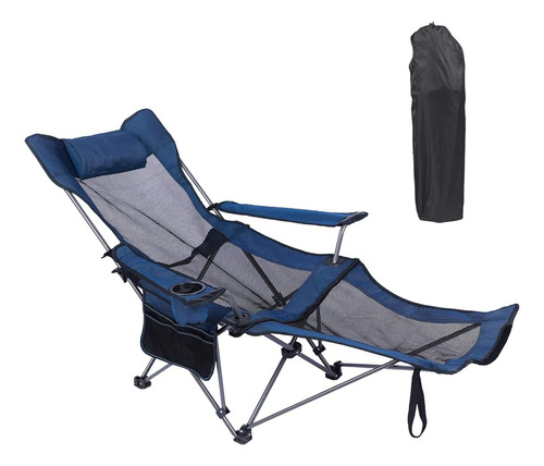 ~? Mycoqu Camping Lounge Chair, Silla De Camping Reclinable 