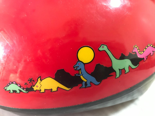 Casco Infantil Para Bicicleta/ Skate/ Roller Rojo S (Usado)