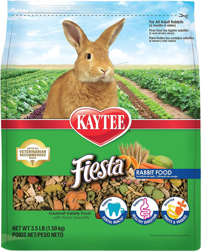 Kaytee Fiesta Comida Para Conejos 3.5 Lb