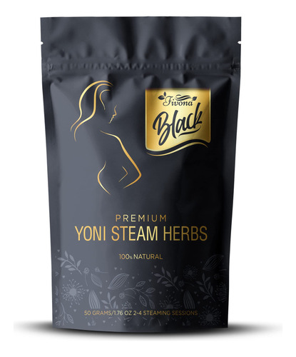 Fivona Black Yoni Steam Herbs All Natural Femenine V Spa Par