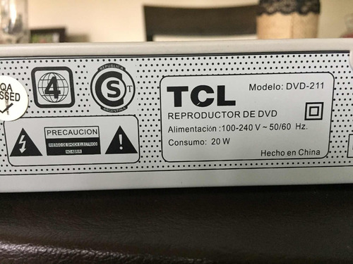 Dvd Tcl Modelo Dvd211 Para Repuestos