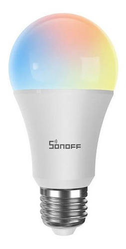 Lâmpada LED Sonoff Rgb Wifi cor branca