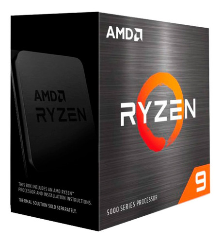Procesador gamer AMD Ryzen 9 5950X 100-100000059WOF de 16 núcleos y 4.9GHz de frecuencia