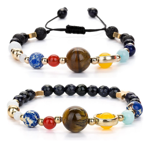 Pulsera Joya Gift Guardian Con Piedras Preciosas Del Sistema