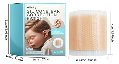 Cinta Correctora De Orejas Transpirable Para Baby Soft Auric