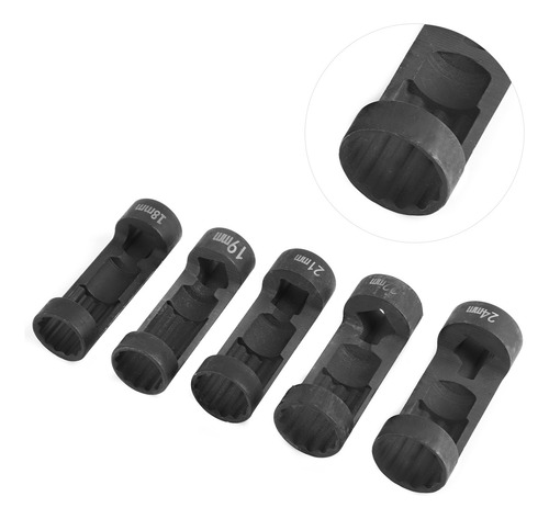 Conector De Tuerca Con Puntal De 1/2 Accionamiento, 5 Piezas