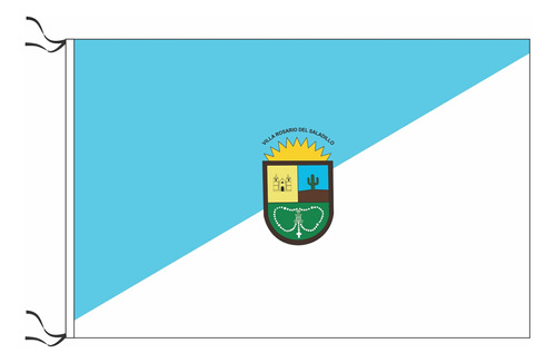 Bandera De Villa Rosario Del Saladillo Estampada De 150x90cm