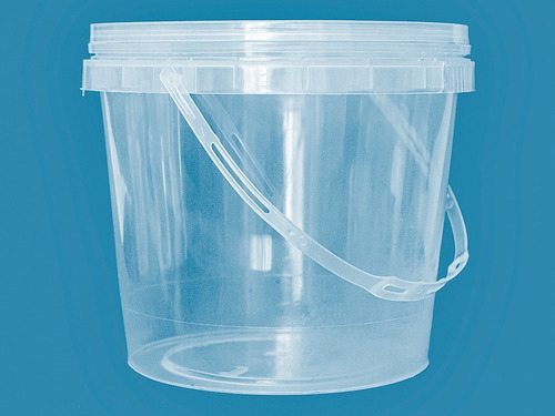 Balde Plástico 2,2l Com Tampa - 100 Unidades Cor Tampa Natural