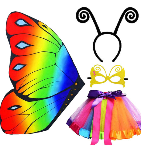 Disfraz De Ala De Mariposa De Hadas Para Niñas Disfraces De