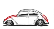 Comprar Juego Cofre Y Tapa De Motor Vw Vocho - Delfer