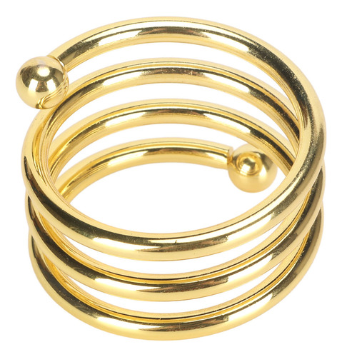 Servilleteros, 5 Unidades, Anillos De Metal Galvanizado, Col