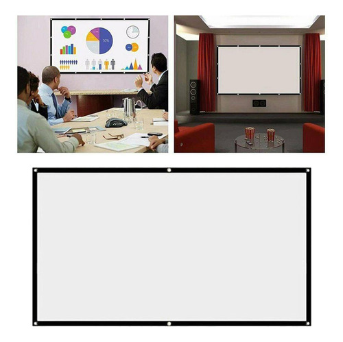 Pantalla De Proyector Plegable 60-120 '' 120 Pulgadas 4: 3