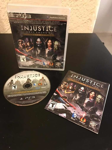 Juego Playstation 3 Injustice Gods Among Us Disco FĂsico (Usado)