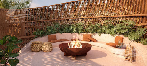 Departamento En Venta En Aflora Aldea Zama Tulum Hcs5442