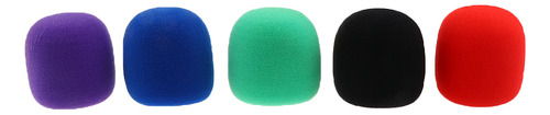 10pcs / Set Handheld Stage Windscreen Foam Thicker Mic