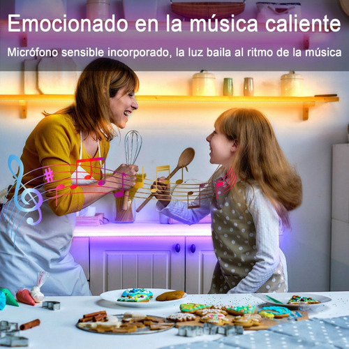 . Tira De Luces Led Bluetooth 30m Rgb Luces Led For Cuarto