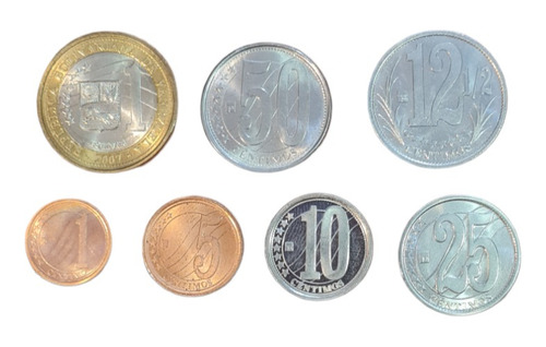 Monedas Mundiales : Venezuela Set 7 Monedas 2007