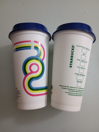 Termo Starbucks Pride Lgbt+ Reutilizable Original Nuevo Gran