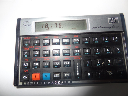 Hp 12c Platinum Calculadora Financiera (Usado)