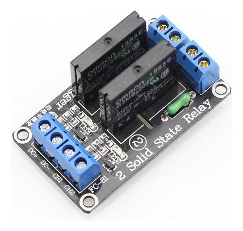 Modulo De 2 Relevadores Estado Solido Ssr 5v Relay - Arduino