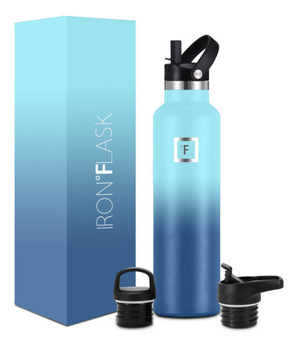 Iron °flask - Botella De Agua Deportiva De 24 Onzas Líqui.