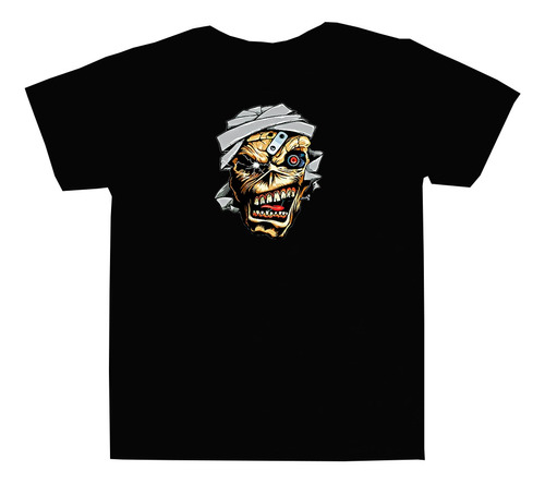 Camiseta Iron Maiden Banda Rock Personalizada Premium Camisa