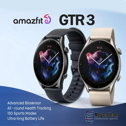 Imagen 3 de 3 de Smartwatch Reloj Amazfit Gtr3/ Gtr 3 Pro $235 Gts 3 $179