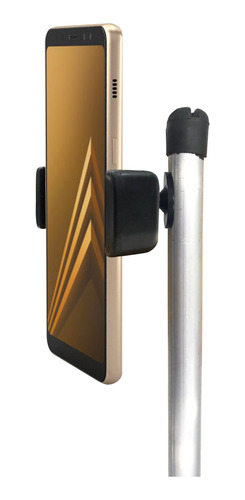 Tripé C/ Suporte Celular Rotação 360º Inclinação Baixo Cima