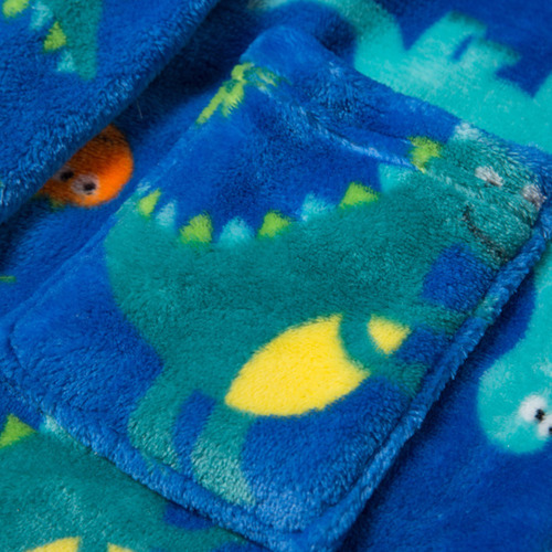 Bata De Baño B Para Niños Y Niñas, Franela, Con Capucha, Bat