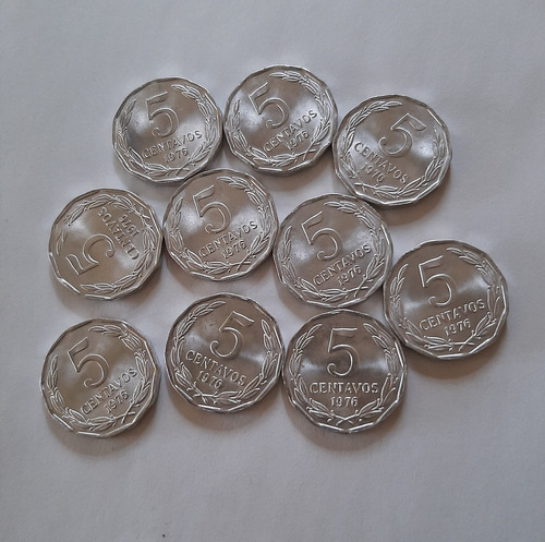Monedas De 5 Centavos Sin Circular