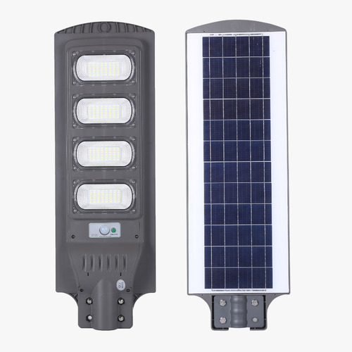 Imagen 2 de 4 de Lámpara Led Alumbrado Público Con Panel Solar 120w Con Tubo