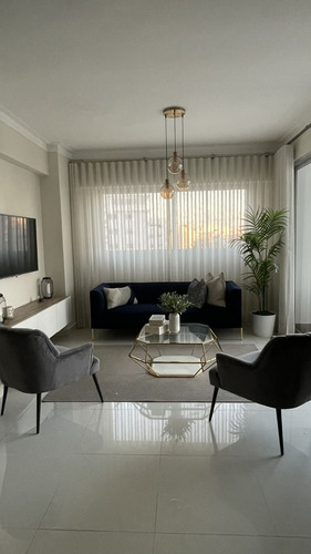Apartamento En Alquiler Amueblado, Evaristo Morales