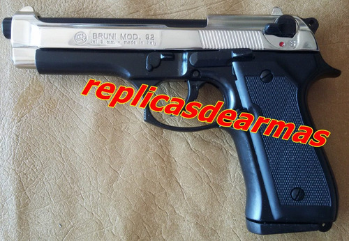 Pistola De Fogueo Beretta 92 Fs Mix 2  Cal 9  Mm