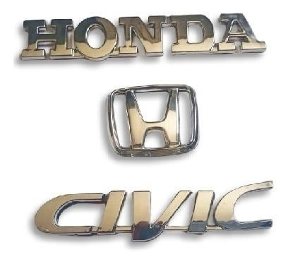 Juego De Emblemas Para Maleta De Honda Civic
