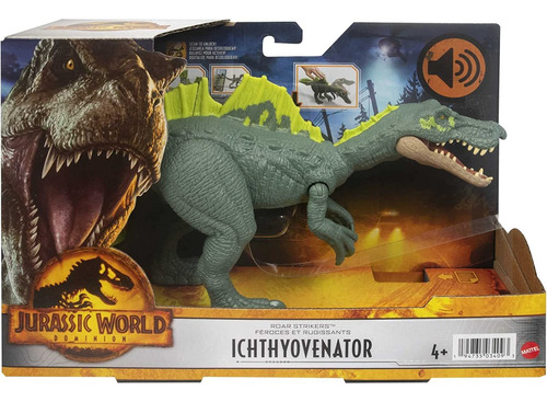 Dinosaurio Jurassic World Roar Ichthyovenator +sonido 33cm 