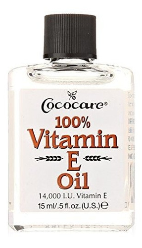 Cococare Aceite De Vitamina E, 14000 Lu, 0,5 Onza Líquida.