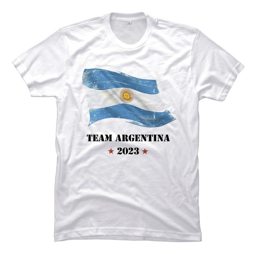Remera Patriota Team Argentina Bandera Equipo Argentino