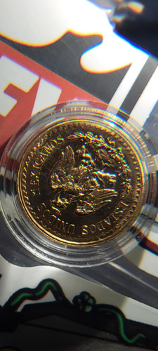 Hidalgo $2.5 Pesos 1945 Centenario Moneda De Oro (Usado)