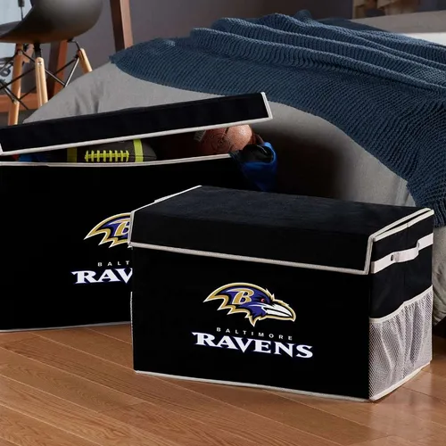 Papelera De Almacenamiento Franklin Sports Nfl Baltimore Rav