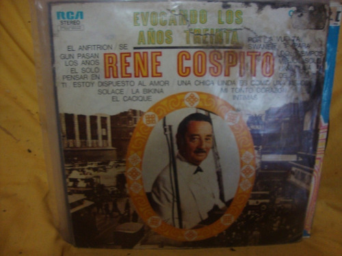 Vinilo Rene Cospito Evocando Los Años Treinta O1