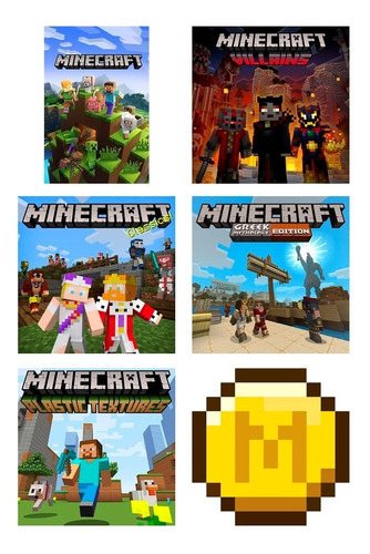 Imagen 2 de 6 de Minecraft Starter Collection Para Xbox One + 700 Coins